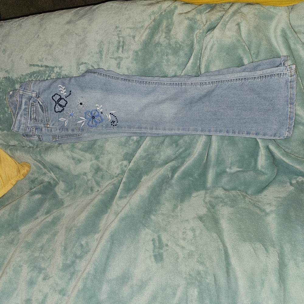 Wallflower Blue Flared Denim Jeans - Picture 14 of 14